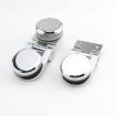 Bilateral Small Frameless Glass Door Hinge for Wine Cabinet - 4