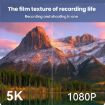 W1 5K HD 75MP Camera 18X Zoom WiFi Video Recorder Flip Screen - 3