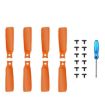 DJI Flip BRDRC 4022F Drone Propellers 2 Pairs, Orange Blades - 1