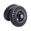 7x2 7-Inch Power Wheelchair Honeycomb Solid Tire Wheel Set - 2