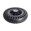 7x2 7-Inch Power Wheelchair Honeycomb Solid Tire Wheel Set - 4