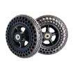 7x2 7-Inch Power Wheelchair Honeycomb Solid Tire Wheel Set - 5