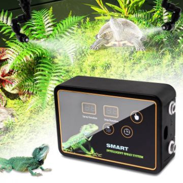 EU Plug Smart Timer Misting System Kit for Reptile Terrariums - 1