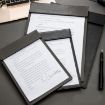 Deli 64506 A4 Magnetic Clipboard Writing Board File Folder (Black) - 2