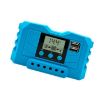 12V/24V 10A Solar Charge Controller PWM with LCD for Lithium/Lead Acid - 2