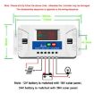 40A 12V 24V Color Screen Solar Charge Controller - 5