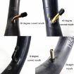 10x2.50 45 Nozzle 10" E-Scooter Butyl Rubber Inner Tube - 5