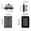 12-Way Fuse Box with LED Indicator & Sticker (ZH-1704B2) - 6