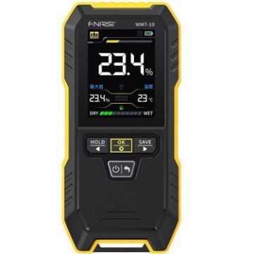 FNIRSI WMT-10 Wood Moisture & Wall Surface Humidity Tester - 1