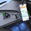 Bendable Hose Car Phone Holder with Large Suction Cup (Gray) - 2