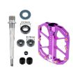 RACEWORK D029 Rose Red CNC Triple Bearing Anti-slip Bicycle Pedals - 4