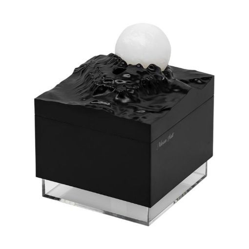 Moonfall Black Humidifier Aroma Diffuser w/ Night Light, Large Fog - 1
