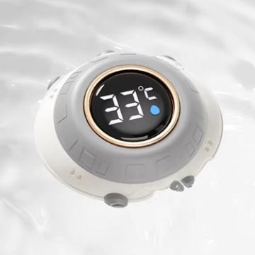 IPX9 Waterproof LED Baby Bath Thermometer (Space UFO) - 1