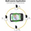5" LCD Night Vision Baby Monitor with AU Plug - 4