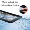 Yellow Tri-fold Inflatable Waterproof Phone Case with Touch Screen - 5