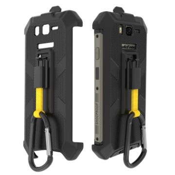 Ulefone Armor 20WT Back Clip Phone Case with Carabiner (Black) - 1