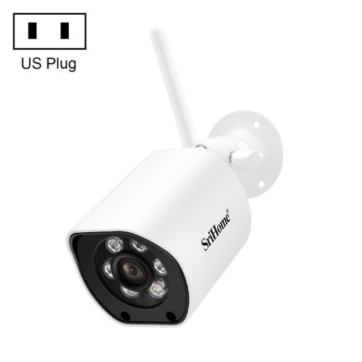 SriHome SH034C 4.0MP AI Tracking WiFi Outdoor Camera (US Plug) - 1