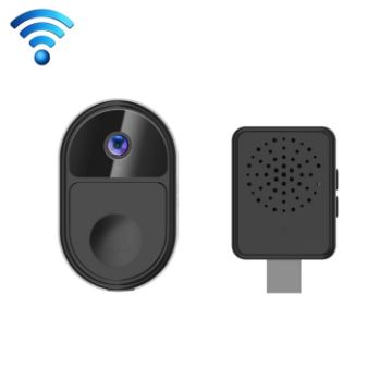 ML18 Mini Smart Video Doorbell, Ultra Wide Angle, 2-Way Voice, Black - 1