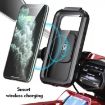 Kewig M18L-A2 Wireless Charging Rearview Mirror Phone Holder - 6