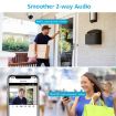 A18 8MP HD WiFi Smart Surveillance Camera, EU Plug - 6
