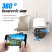 2MP HD IP66 Waterproof WiFi Solar Camera - T34 (White) - 4