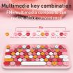 FOREV FFVWI9 Red Mixed Color 2.4G Wireless Keyboard Mouse Set - 6