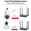 DP31 HD WiFi Light Bulb Camera, Motion Detection, Night Vision - 3