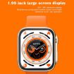 KD99 Ultra Smart Watch, 1.99" IPS Screen, Heart Rate & Sports Modes, Black - 3