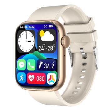 QX7 1.85" TFT Smart Watch, Bluetooth Call, Heart Monitor, 100+ Sports Modes - 1