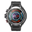 T92 2 in 1 Smart Watch & Bluetooth Headset, Heart Rate, Music, Silver - 2