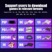 ANBERNIC RG353P 3.5" Handheld Console Android Linux 16G Black - 6