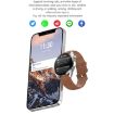 Ochstin 5HK3 Plus 1.36" Round Bluetooth Smart Watch, Leather Strap - 5