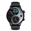 Ochstin 5HK8 Pro Round Screen Smart Watch, Black Leather Strap - 2