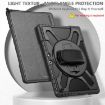 Shockproof Rotatable Kickstand Case for Surface Pro 9/10/11 (Black) - 2