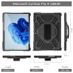 Shockproof Rotatable Kickstand Case for Surface Pro 9/10/11 (Black) - 3