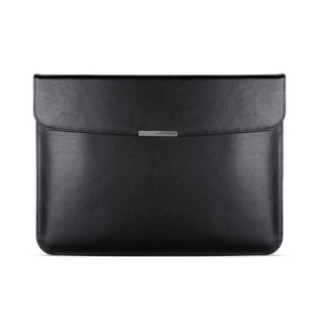 Ultra-thin Leather Sleeve for 13.3/13.6/14" Laptops - Black - 1