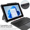 Microsoft Surface Pro 10/9 Transparent Acrylic Laptop Case, Black - 4