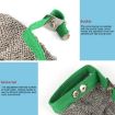 304 Stainless Steel Anti-cutting Gloves, Size: M, 5 Fingers Ring - 2
