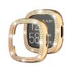 Fitbit Versa 4 Rose Gold Diamond Electroplated Watch Case - 1