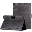 Samsung Galaxy Tab A7 10.4 2020 Crocodile Leather Case (Black) - 1