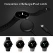 Google Pixel Watch Magnetic Charging Cable, 1m USB Port (White) - 4