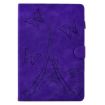 Purple Embossed Leather Case for Samsung Galaxy Tab A8 10.5 2021 - 2