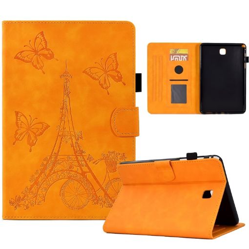 Samsung Galaxy Tab A 8.0 T350 Embossed Leather Case (Khaki) - 1