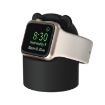 Black Silicone Charging Holder for Apple Watch (No Charger Included) - 1