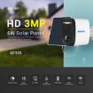 ESCAM QF370 3MP Solar IP Camera with Night Vision & Two-Way Audio - 2