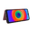 Ulefone Note 14 Pink Carbon Fiber Flip Leather Case - 5