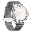 Waterproof Silver Smart Wristband with Heart/Blood Pressure Monitoring - 2
