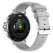 CF12 1.2" Waterproof Smart Wristband, Heart Rate & BP Monitor, Silver - 3