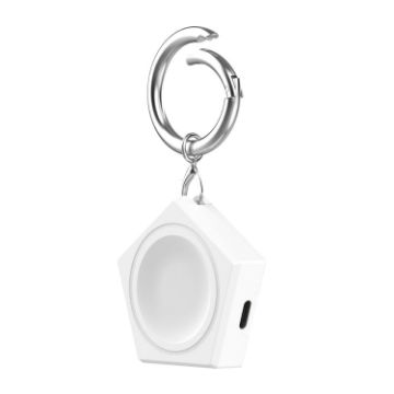 Google Pixel Watch Charger, Type-C Port, Portable, White - 1
