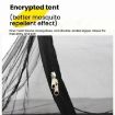 Portable Boat Type Outdoor Camping Mosquito Net Tent, Navy Blue - 5